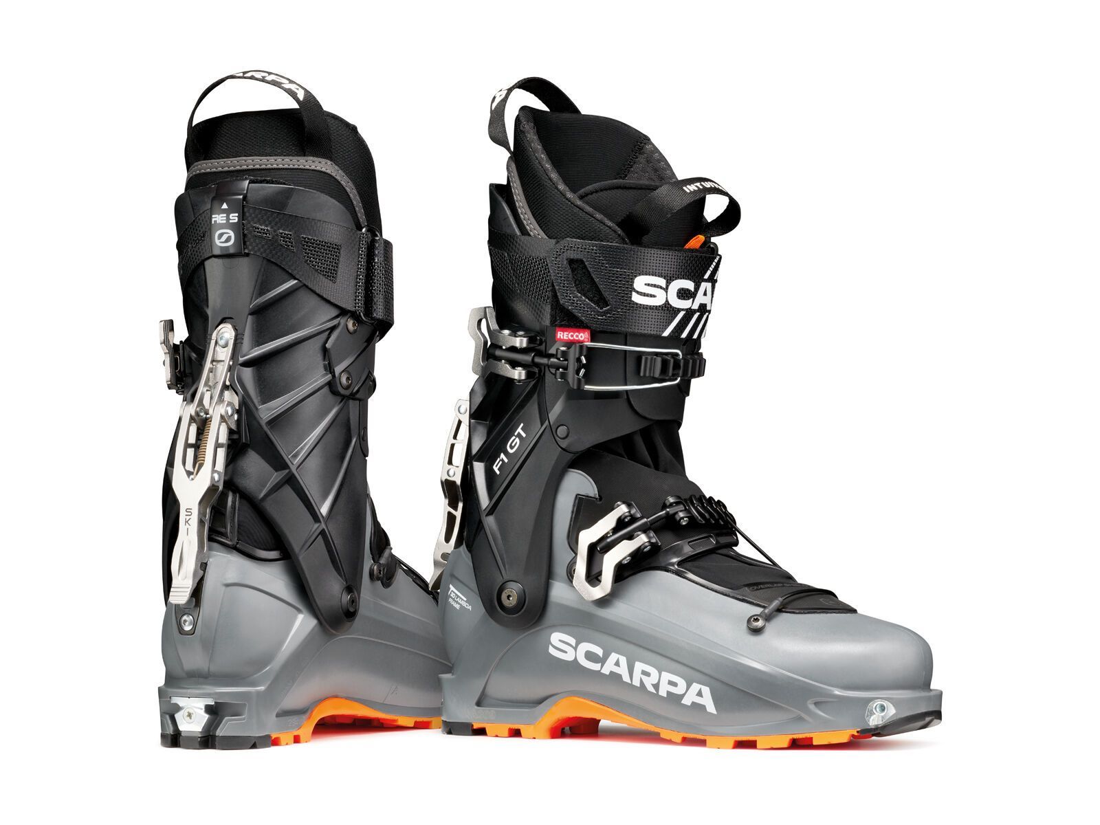 Scarpa F1 GT, mercury/orange - Bild 4