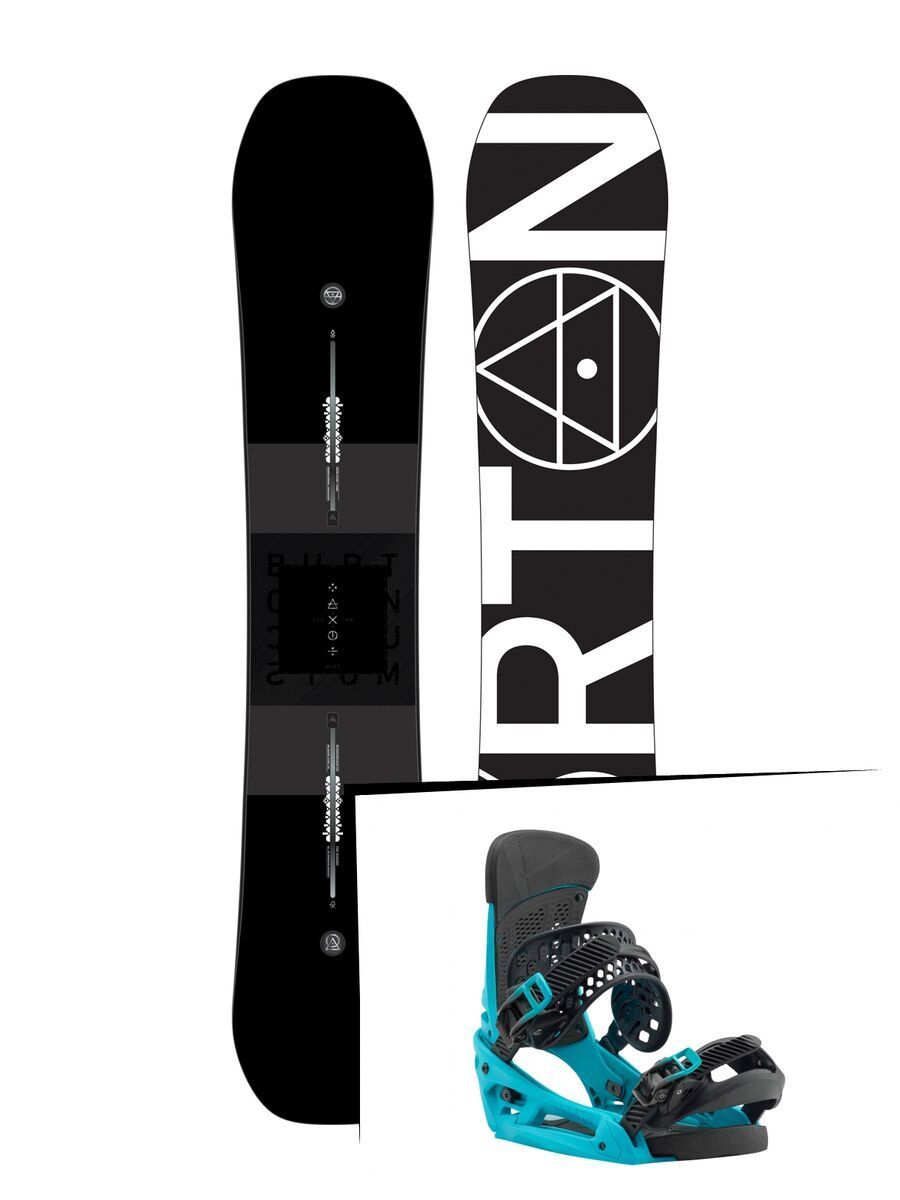 Set: Burton Custom X 2019 +  Malavita EST (1931049S) - Bild 1