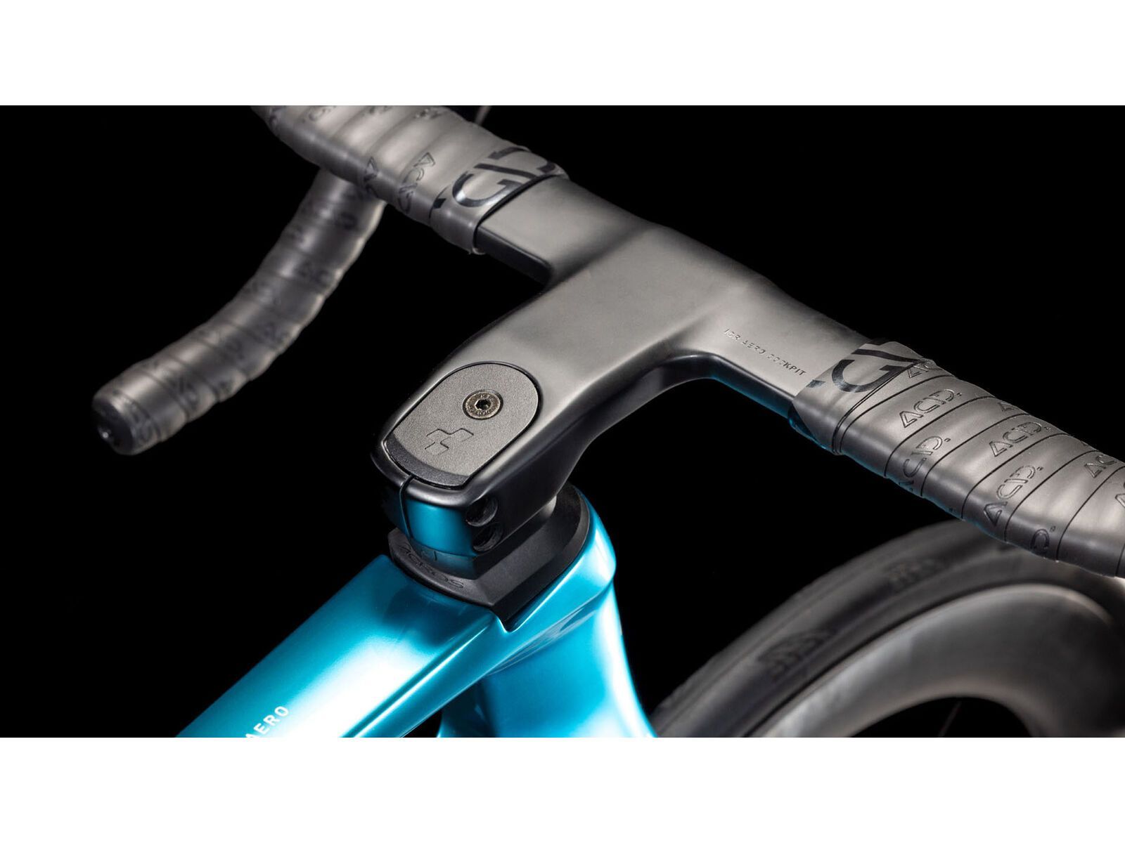 Cube Litening Aero C:68X SLX, chromeblue´n´liquidblue - Bild 3