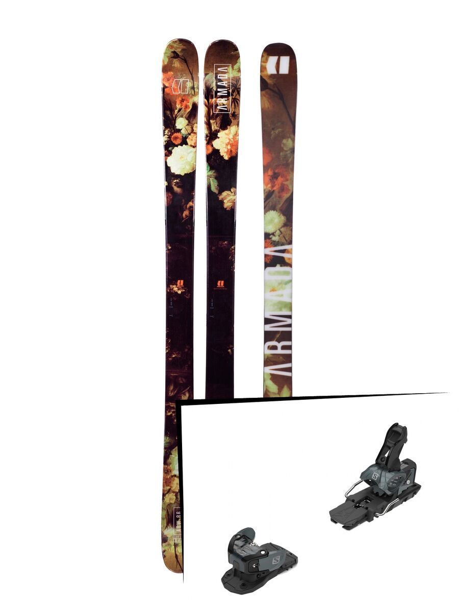 Set: Armada Arw 86 2018 + Salomon Warden MNC 13 black/grey - Bild 1