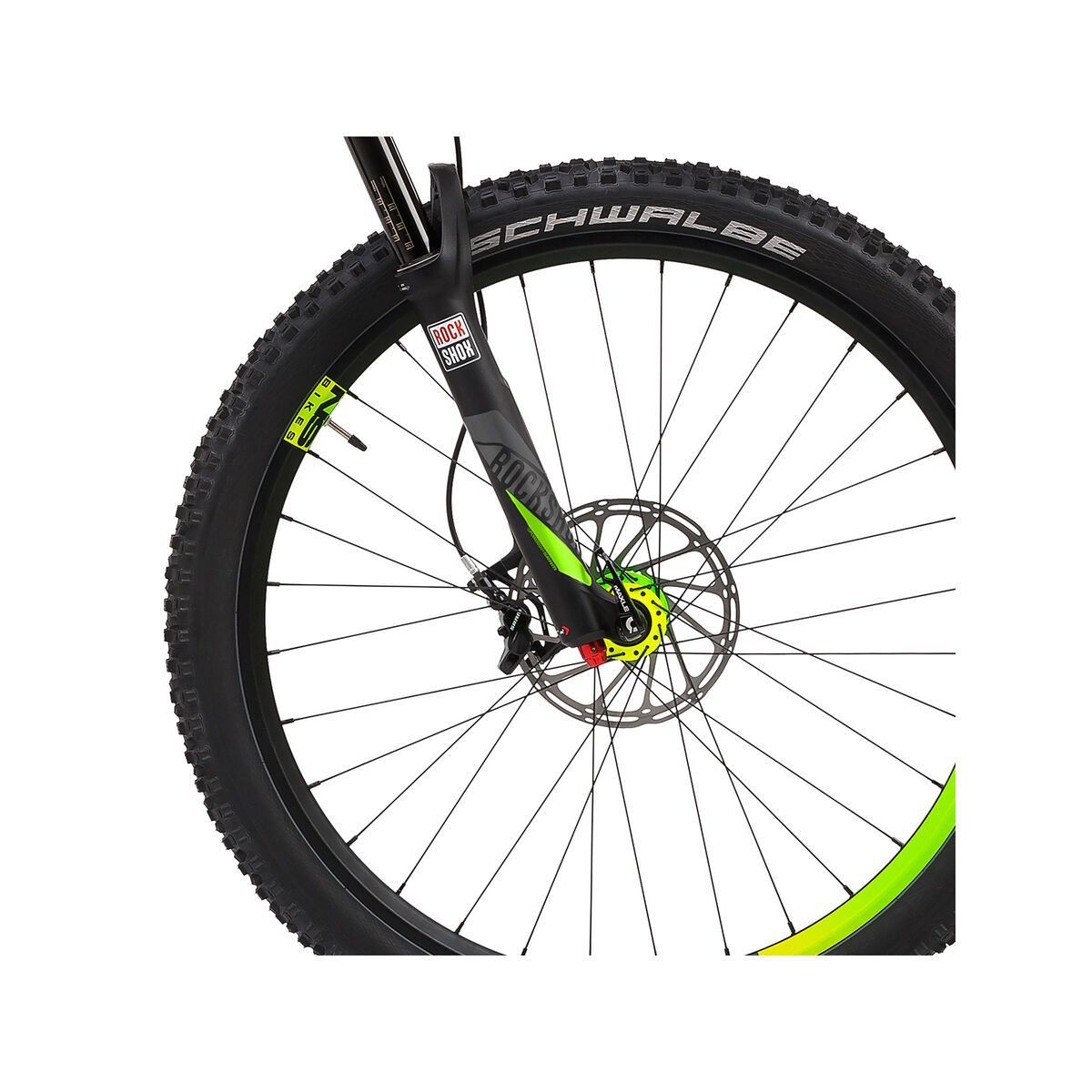 NS Bikes Snabb E 1, black/green - Bild 2