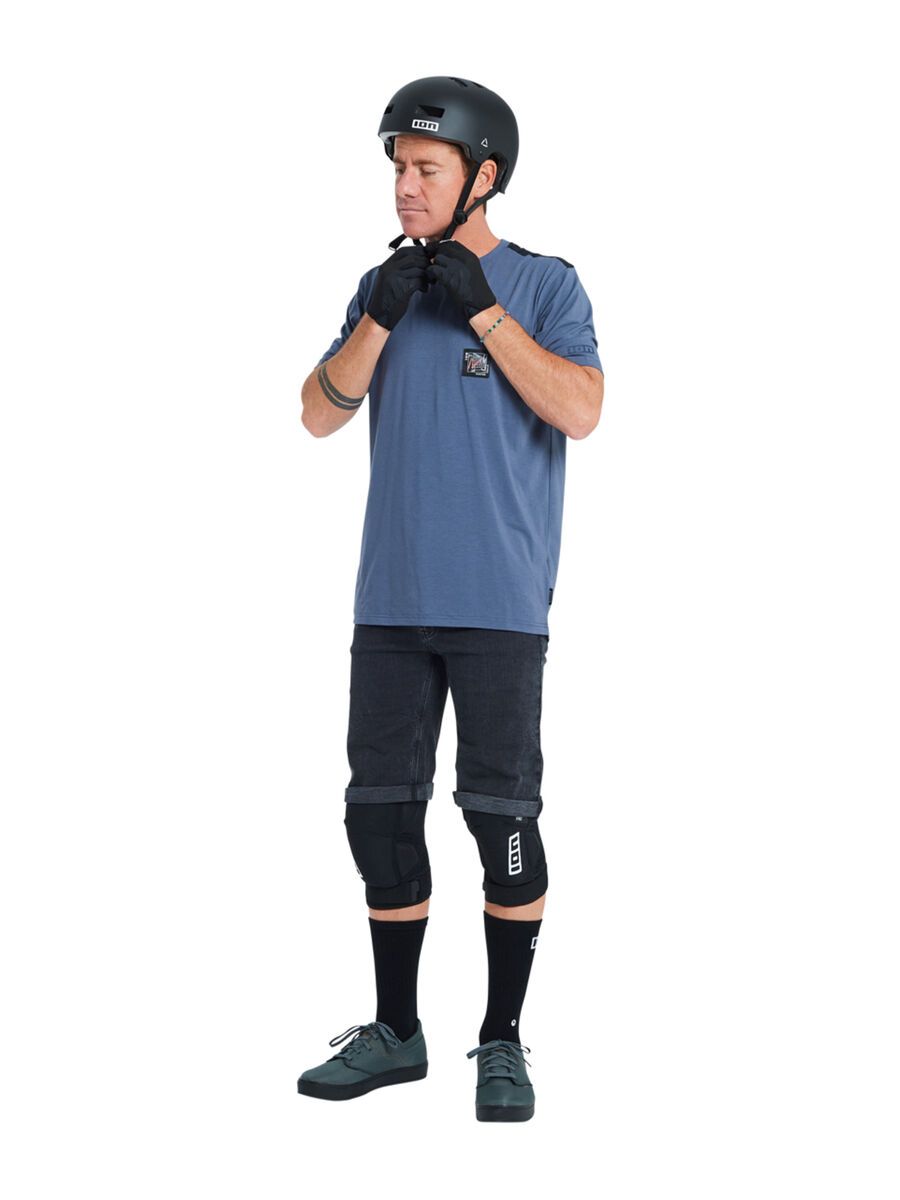 ION Tee Seek AMP SS, storm blue - Bild 4