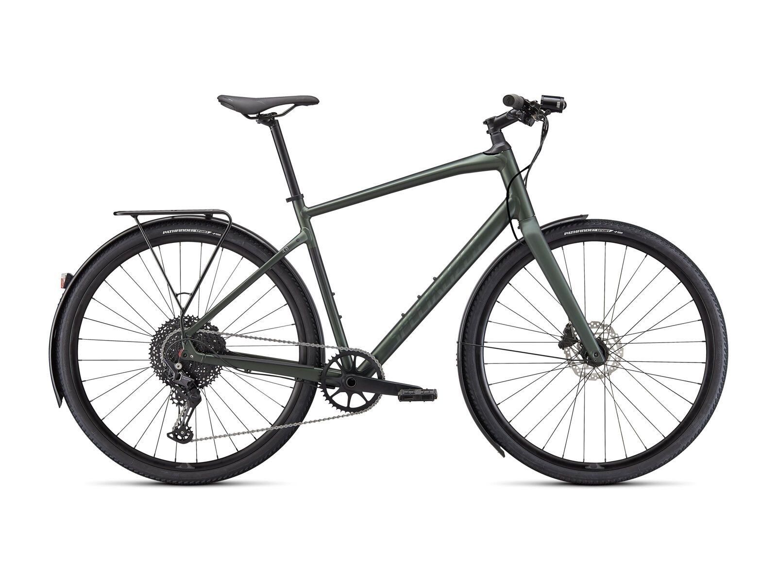 Specialized Sirrus X 4.0 EQ, oak green/black reflective - Bild 1