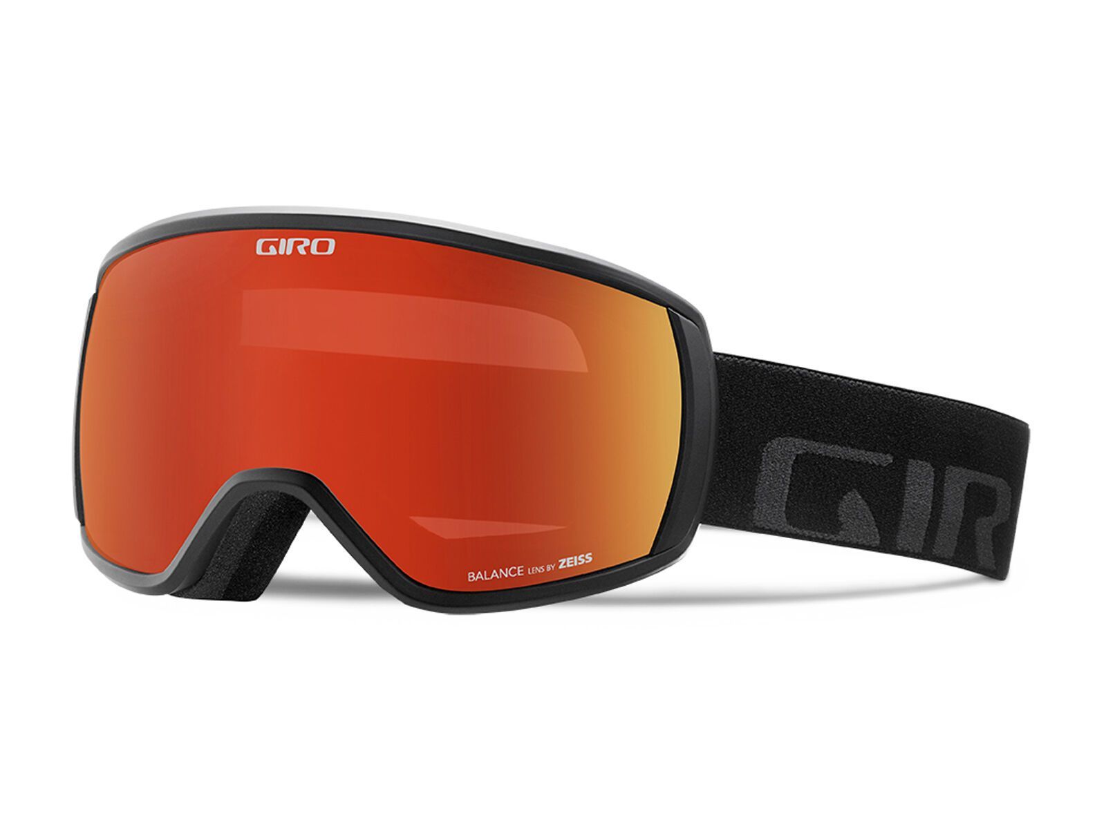 Giro Balance, black wordmark, amber scarlet - Bild 1
