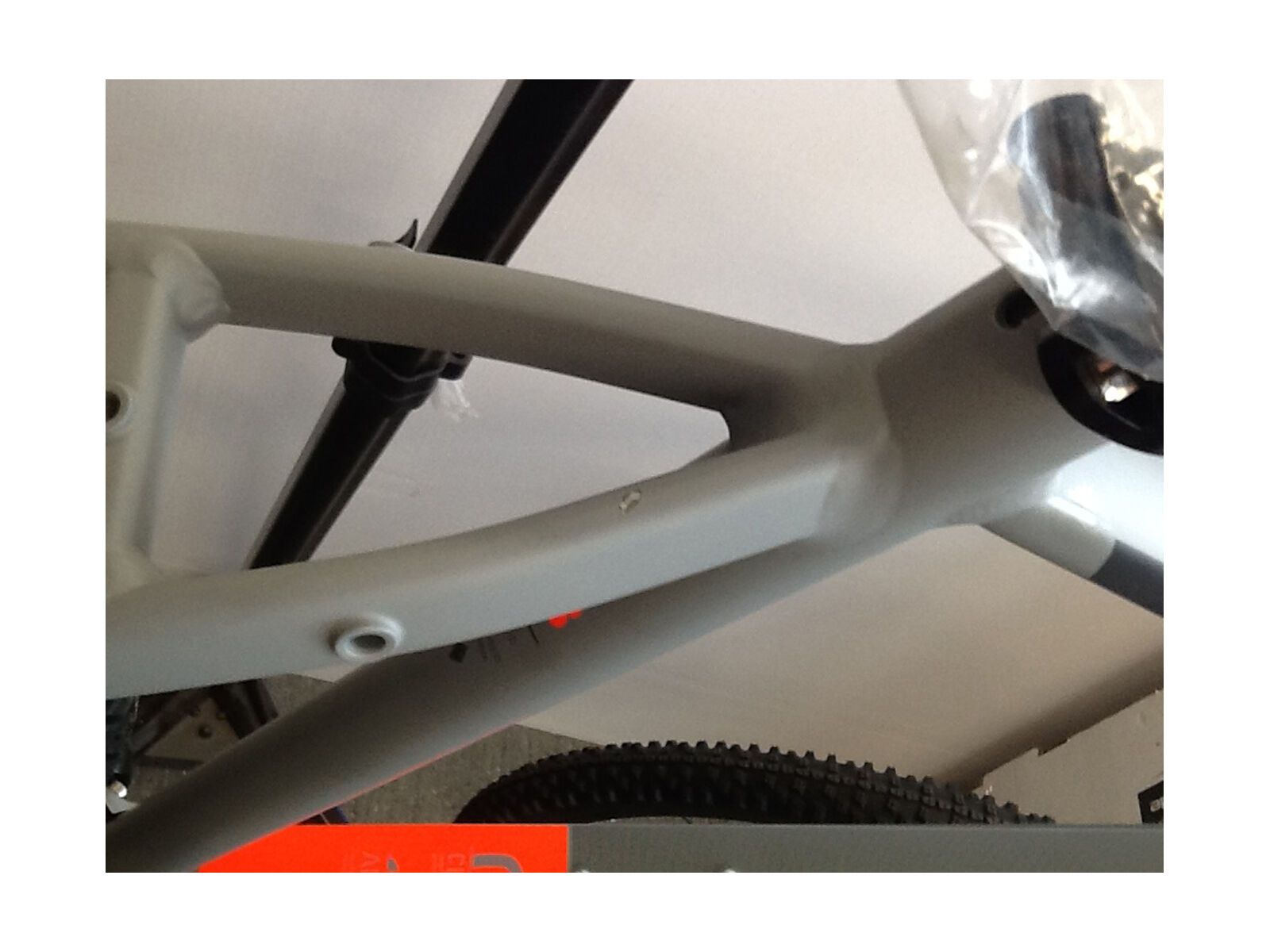 *** 2. Wahl *** Cube Nature 2017, grey´n´ flashorange - Fitnessbike | Größe 58 cm - Bild 2