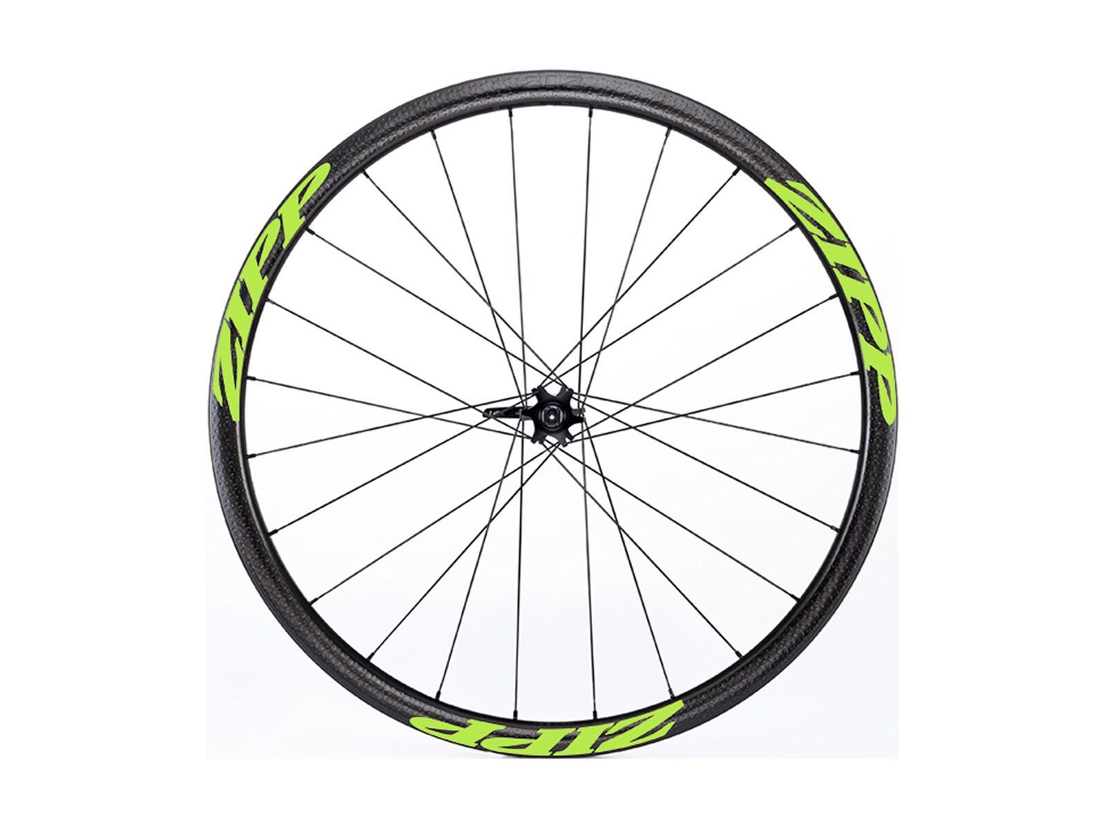 Zipp 202 Firecrest Tubular Disc-brake, schwarz/grün - Bild 1