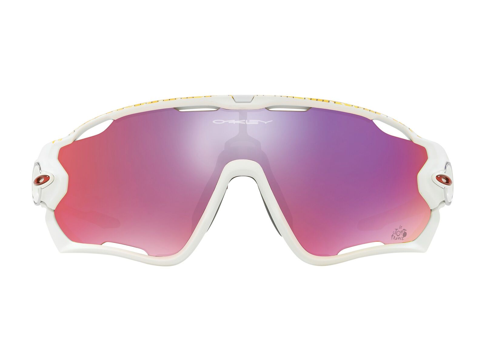 Oakley Jawbreaker Prizm Road, matte white/Lens: prizm road - Bild 3