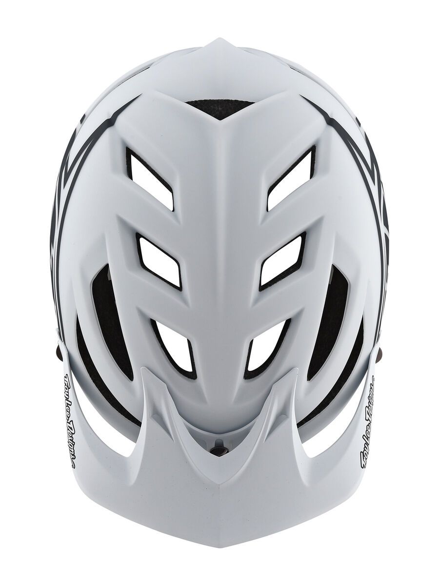 TroyLee Designs A1 Drone Helmet, white/gray - Bild 2