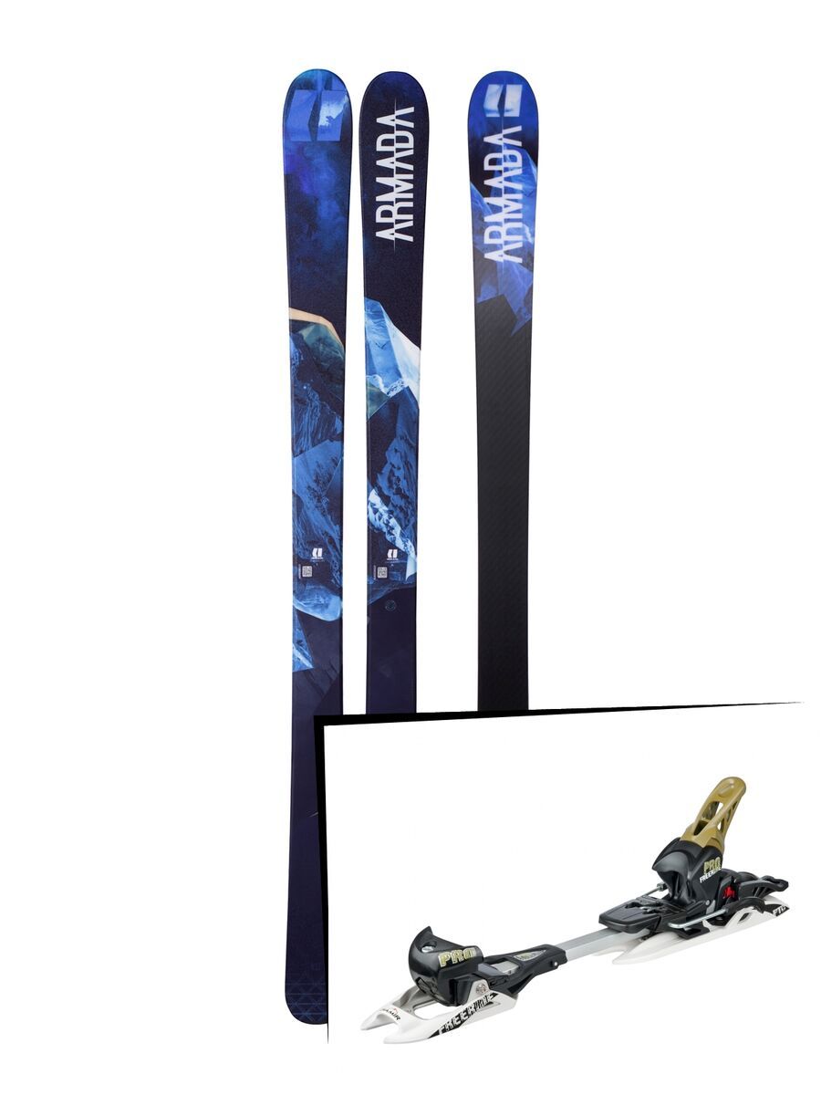 Set: Armada Invictus 95 2018 + Fritschi Diamir Freeride Pro schwarz/oliv - Bild 1