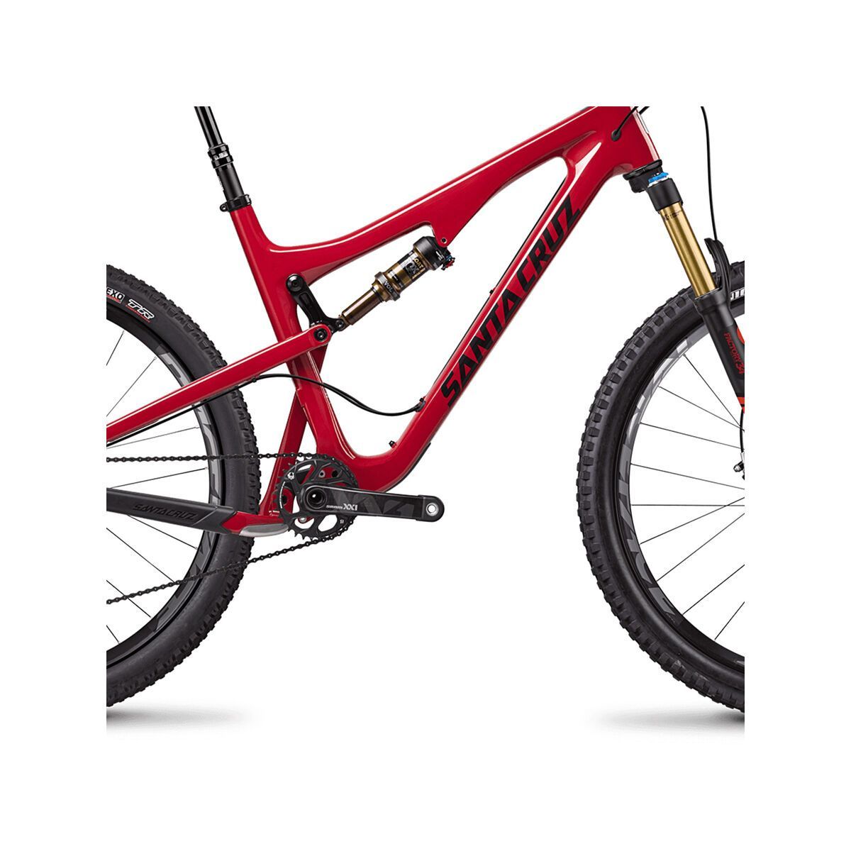 Santa Cruz 5010 CC XX1, gloss sriracha and black - Bild 4