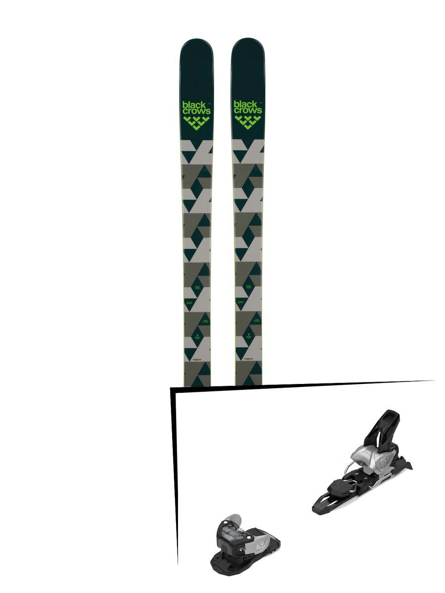 Set: Black Crows Magnis 2018 + Salomon Warden MNC 11 silver/black - Bild 1