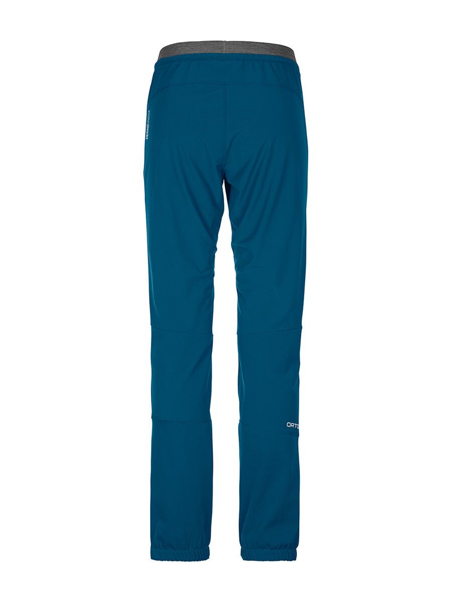 Ortovox Merino Airsolation Berrino Pants W, petrol blue - Bild 2
