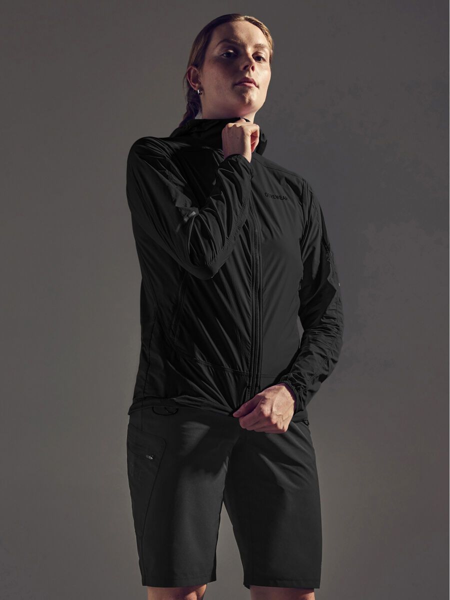 GOREWEAR Fernflow Windbreaker mit Kapuze Damen, black - Bild 4