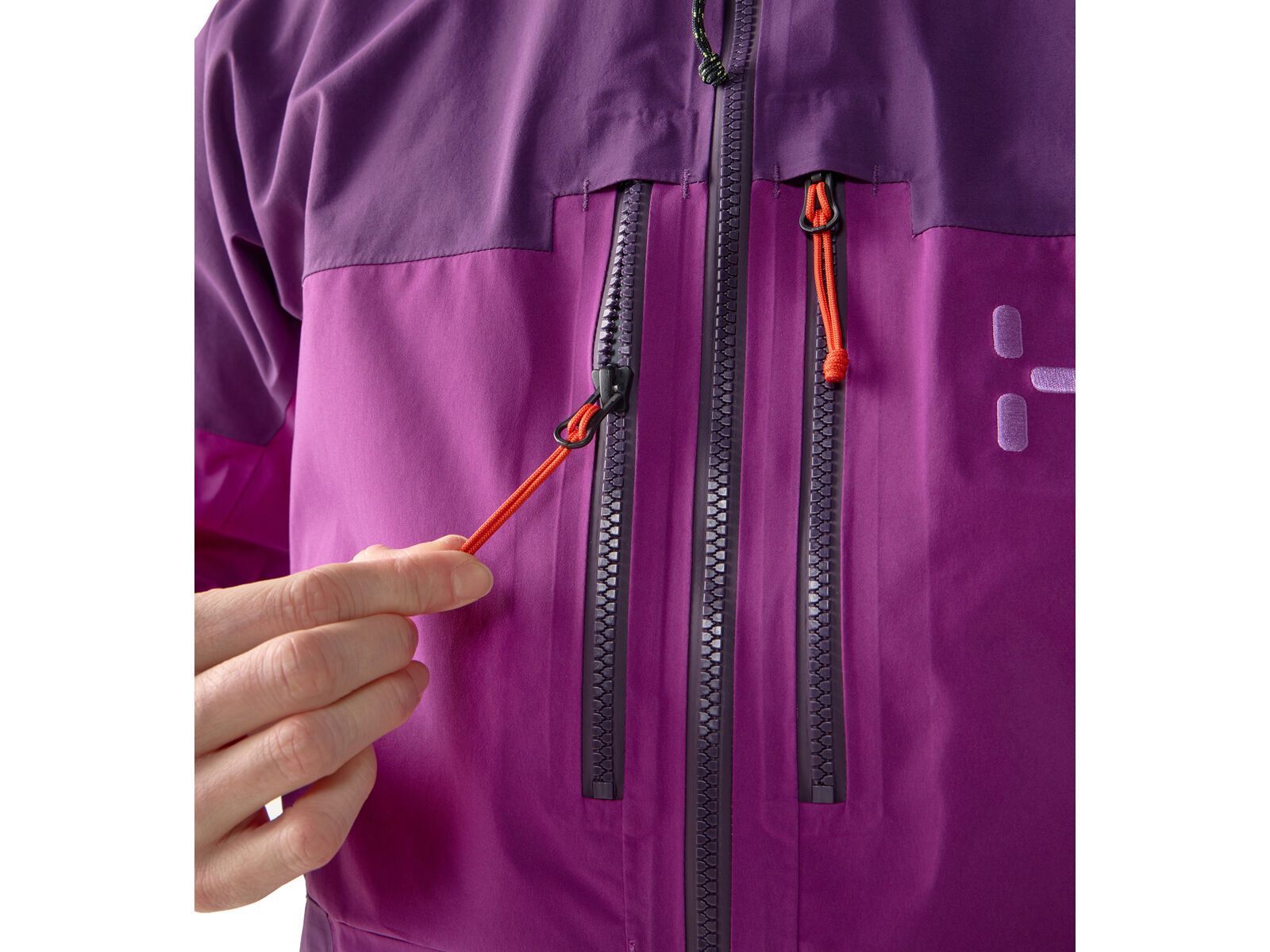 Haglöfs Spitz GTX Pro II Jacket Women, grape purple/purple night - Bild 7
