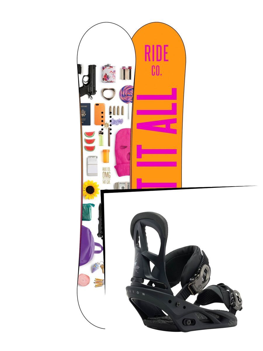 Set: Ride OMG 2015 + Burton Scribe (1191371S) - Bild 1
