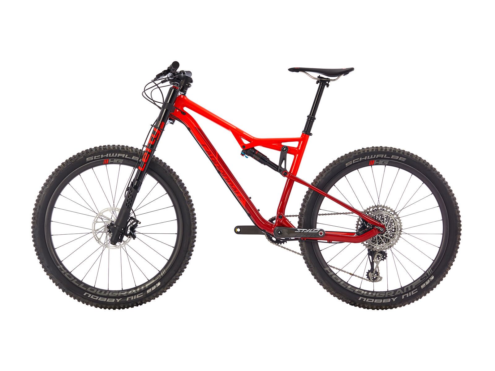 Cannondale Habit Carbon 1, acid red w/fire red - gloss (ARD) - Bild 5
