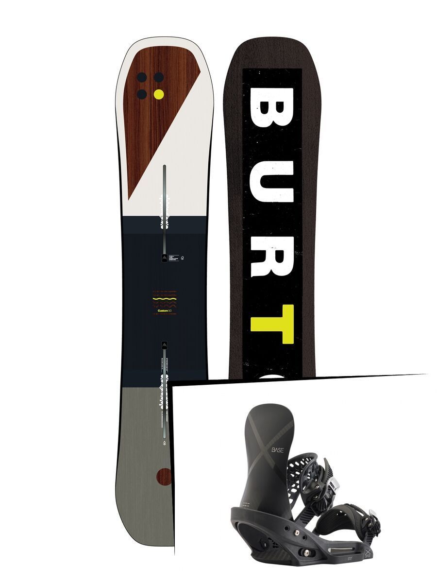 Set: Burton Custom 2019 +  X-Base EST (1931145S) - Bild 1
