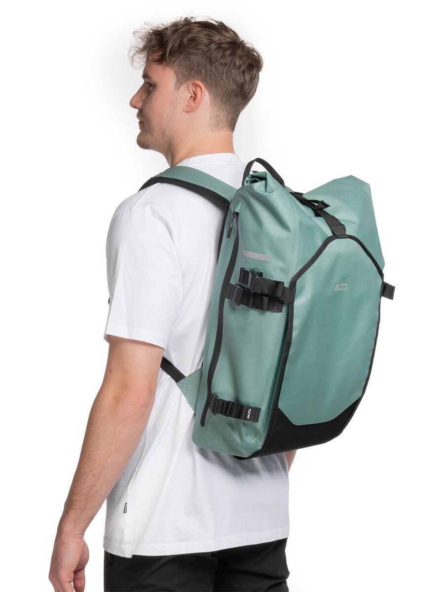 Cube Acid Seitentasche & Rucksack Flip Pro 25 SMLink 2.0, green - Bild 6
