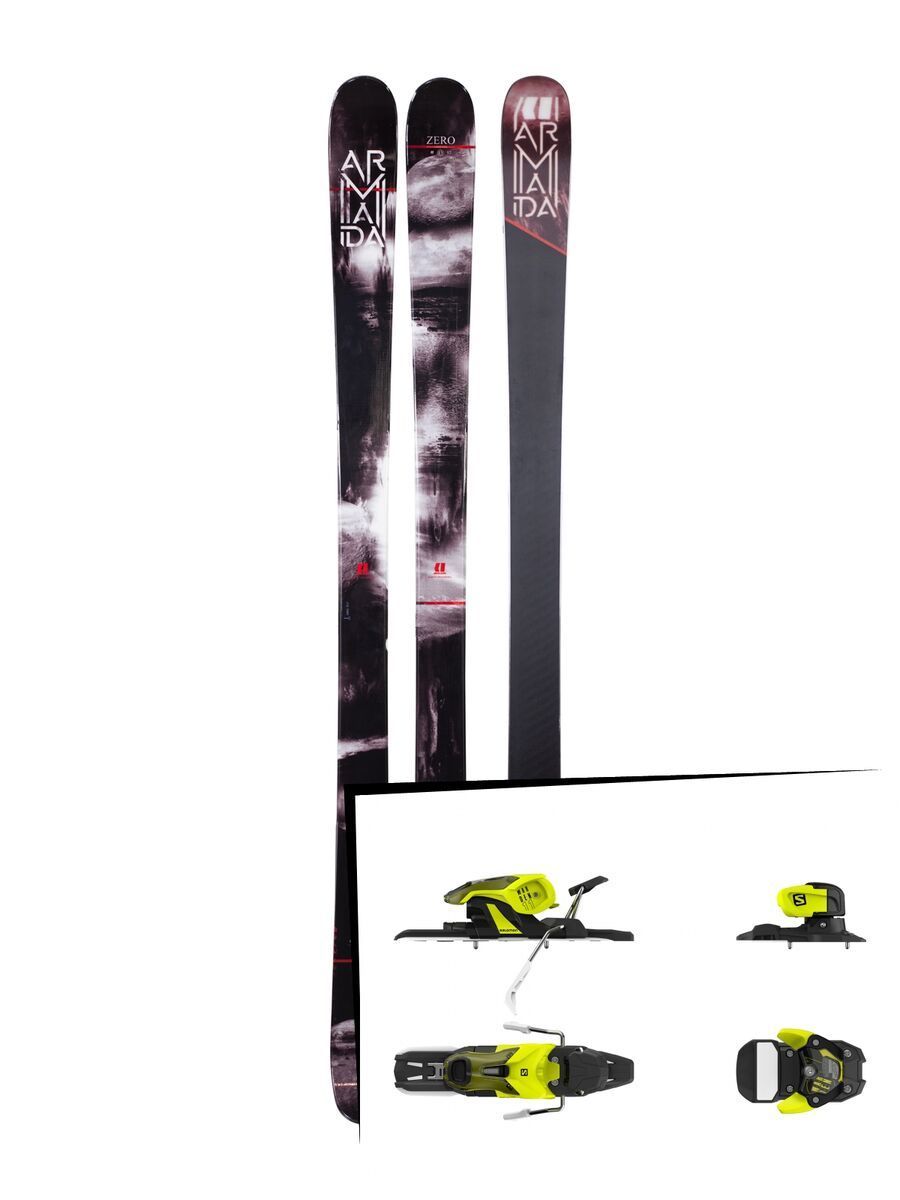 Set: Armada AR8 2018 + Salomon Warden 11 yellow/black - Bild 1