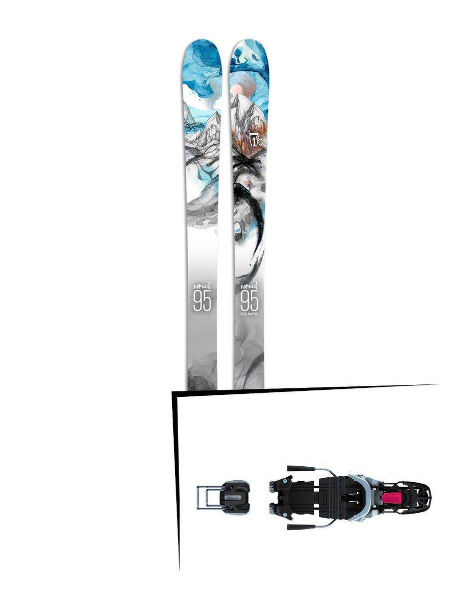 Set: Icelantic Nomad 95 2017 + Rottefella NTN Freedom (2265601) - Bild 1