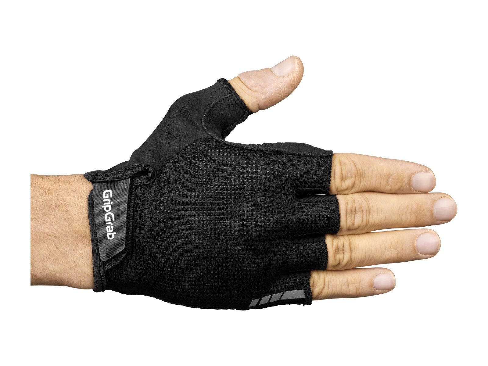 GripGrab EXPLR Padded Short Finger Summer Gloves, black - Bild 2