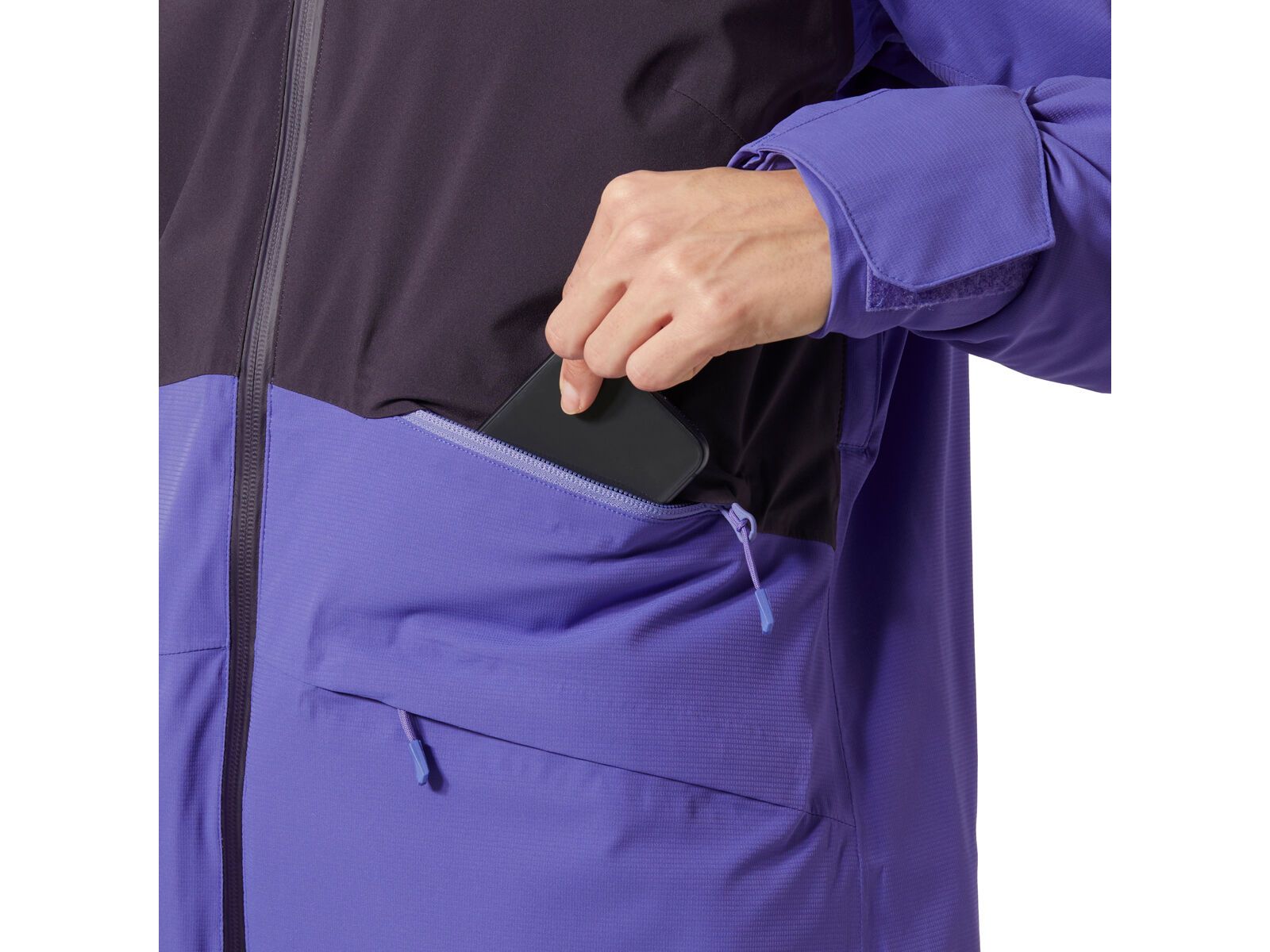 Helly Hansen Powchaser 2.0 Jacket Damen, black grape - Bild 6