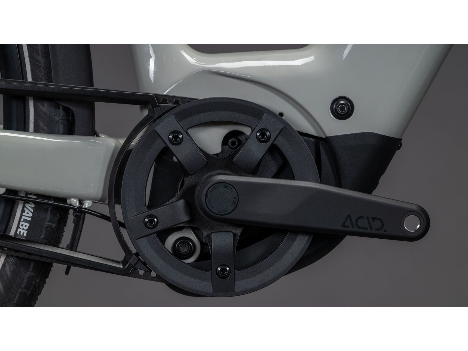 Cube Supreme Hybrid Deluxe One 600 Easy Entry 28, ashgreen´n´chrome - Bild 5