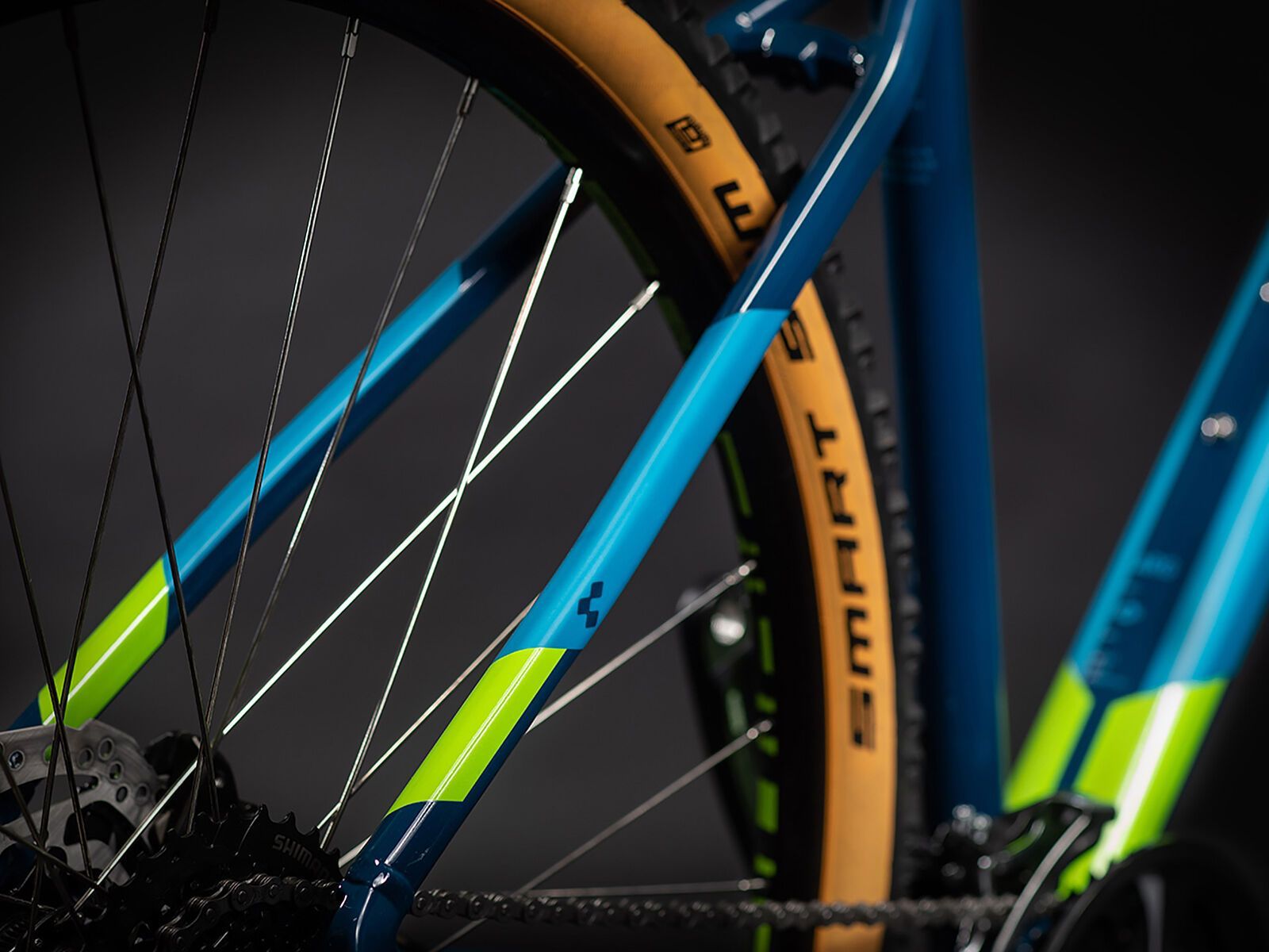 Cube Aim Race 27.5, blueberry´n´lime - Bild 4