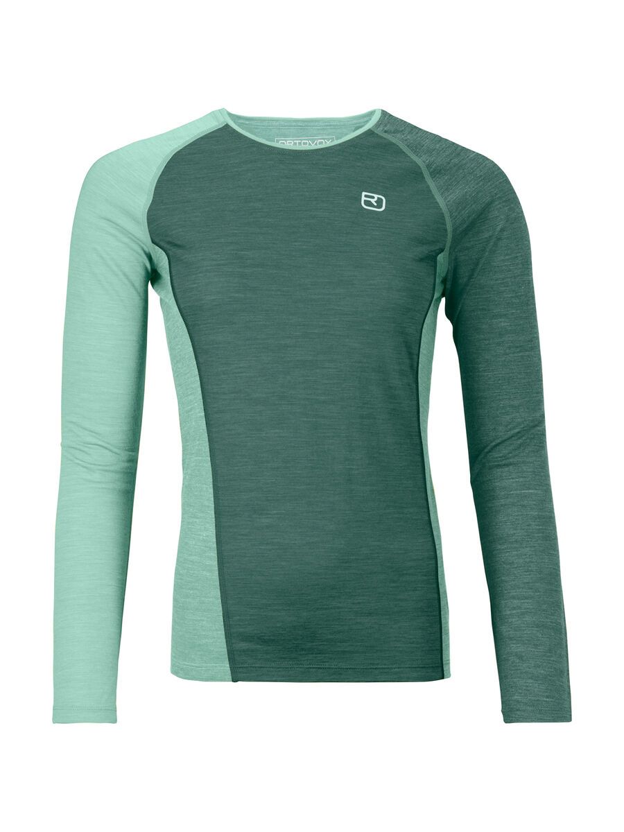 Ortovox 120 Merino Cool Tec Fast Upward LS W, arctic grey - Bild 1