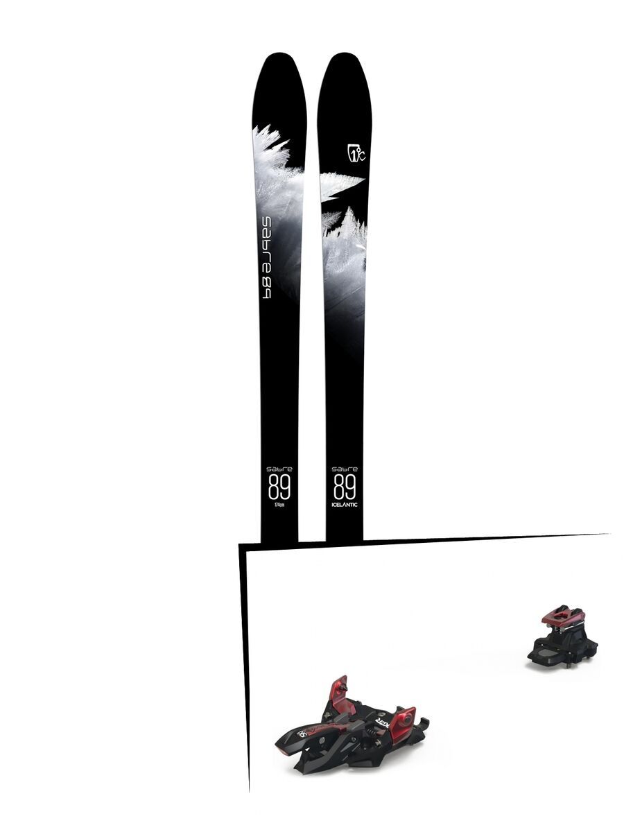Set: Icelantic Sabre 89 2018 + Marker Alpinist 12 (2319300) - Bild 1