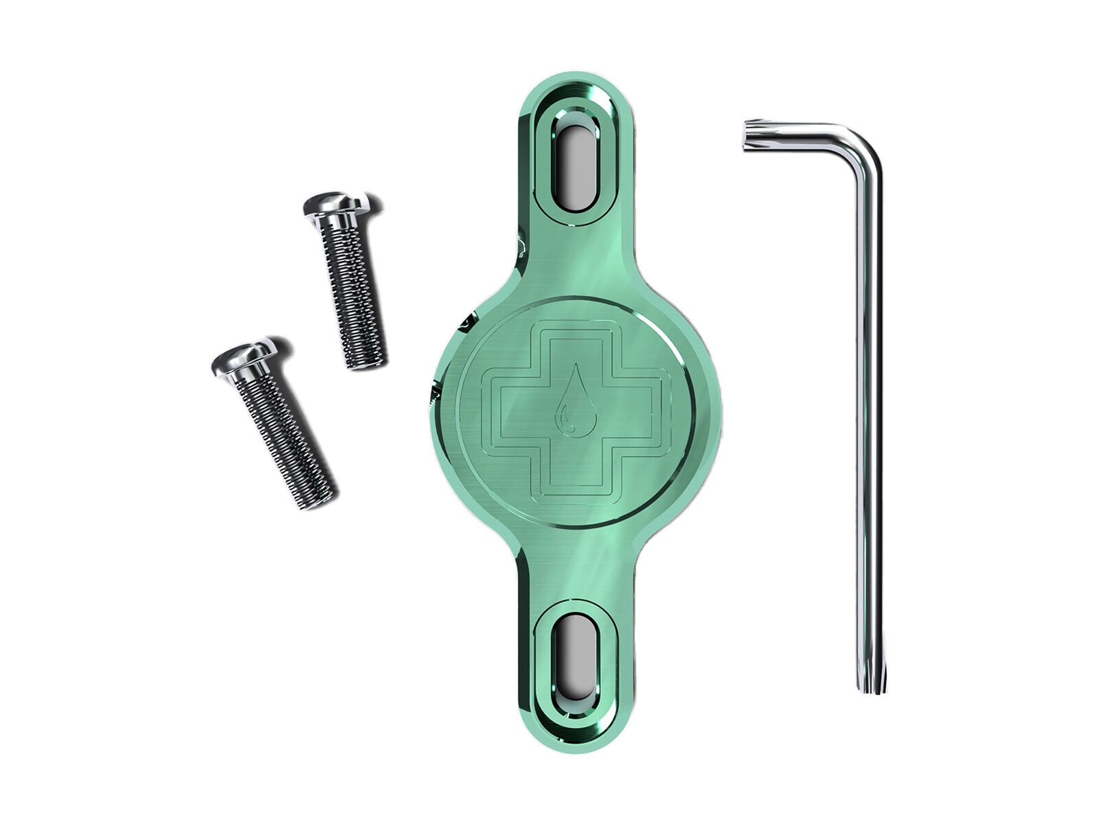 Muc-Off Secure Tag Holder V2, turquoise - Bild 1