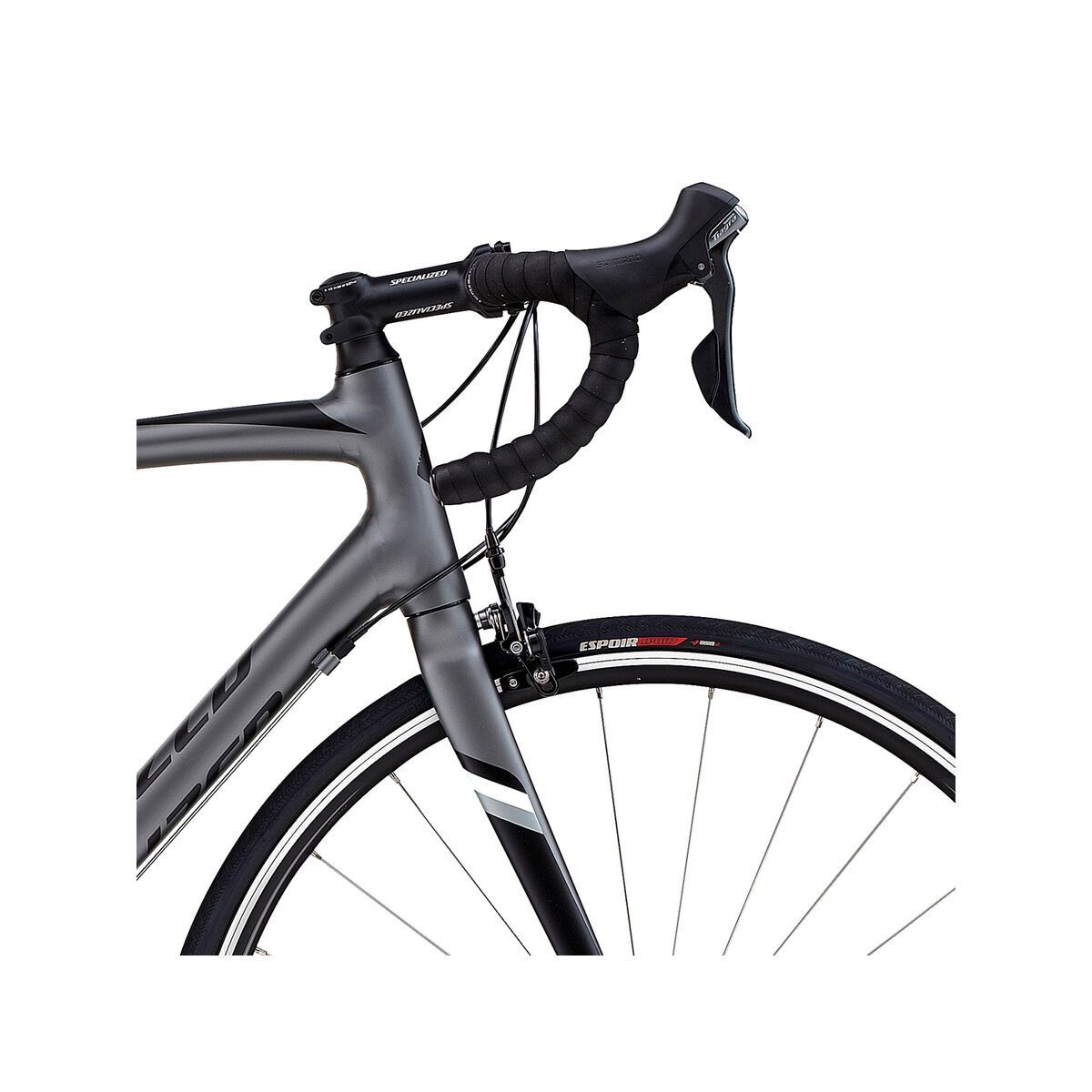 Specialized Allez DSW Elite, satin charcoal/black/silver/white - Bild 5