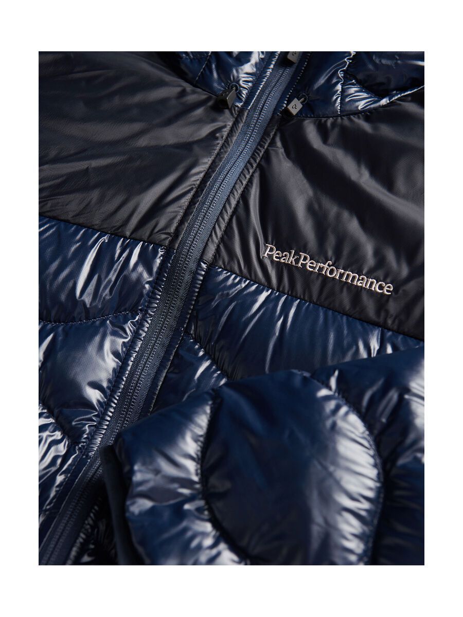 Peak Performance Helium Glacier Hood Jacket, blue shadow - Bild 4