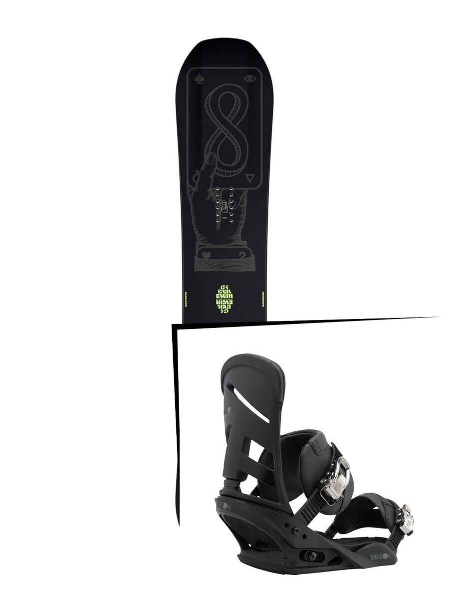 Set: Bataleon Evil Twin 2017 + Burton Mission (1712873S) - Bild 1