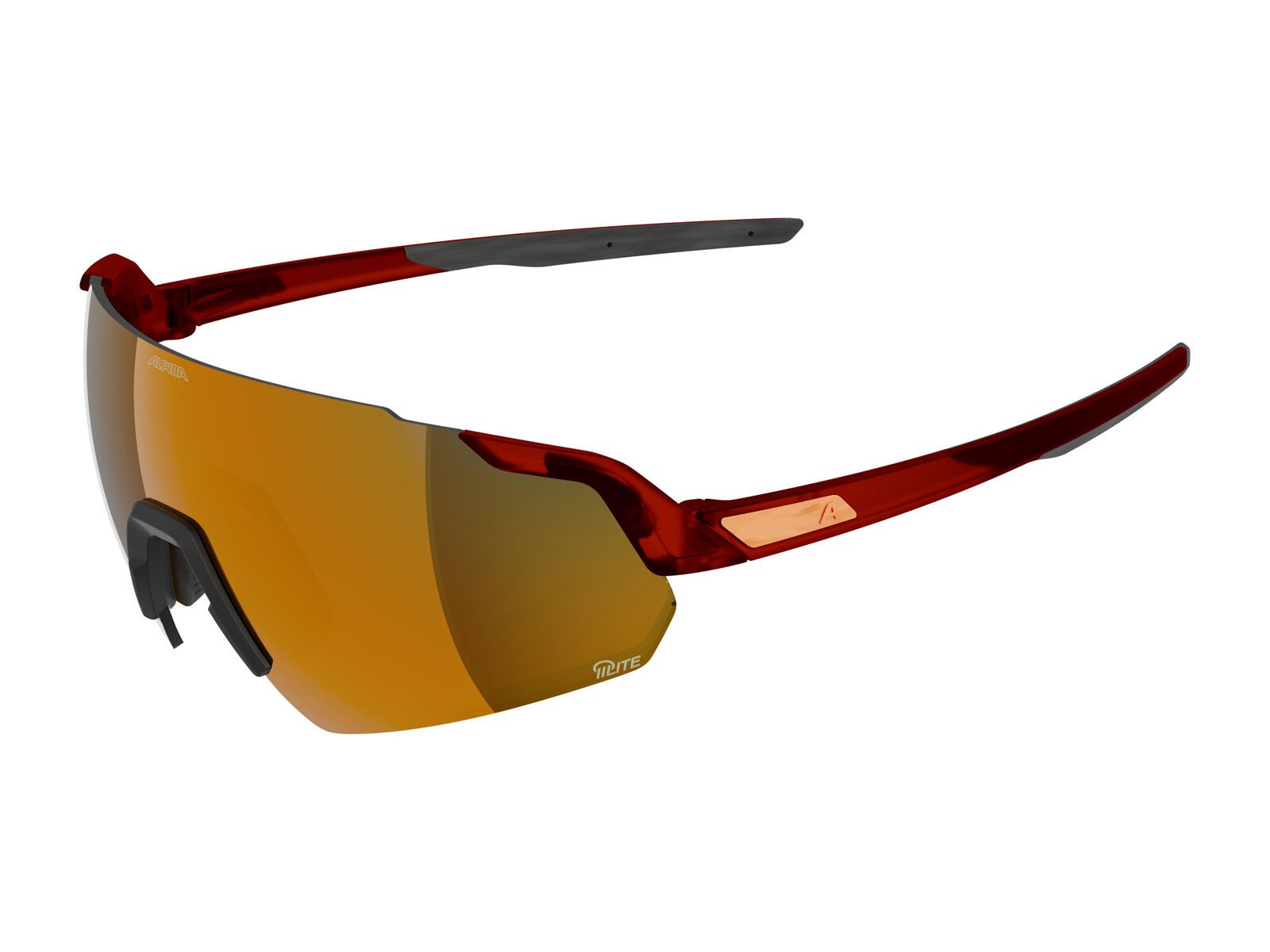 Alpina Turbo Air Q-Lite, Gold Mirror / red-translucent matt - Bild 1