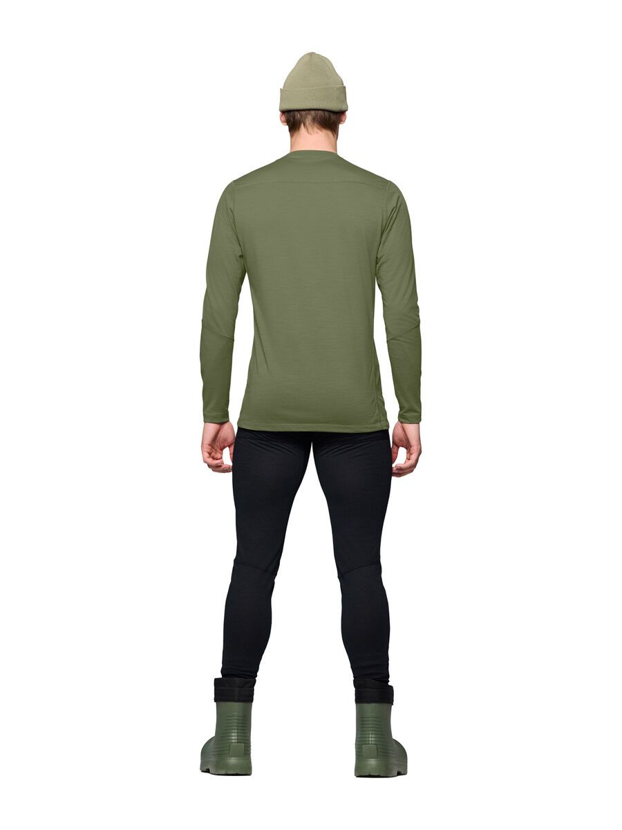 Norrona falketind equaliserUll Long Sleeve M's, deep lichen green - Bild 7