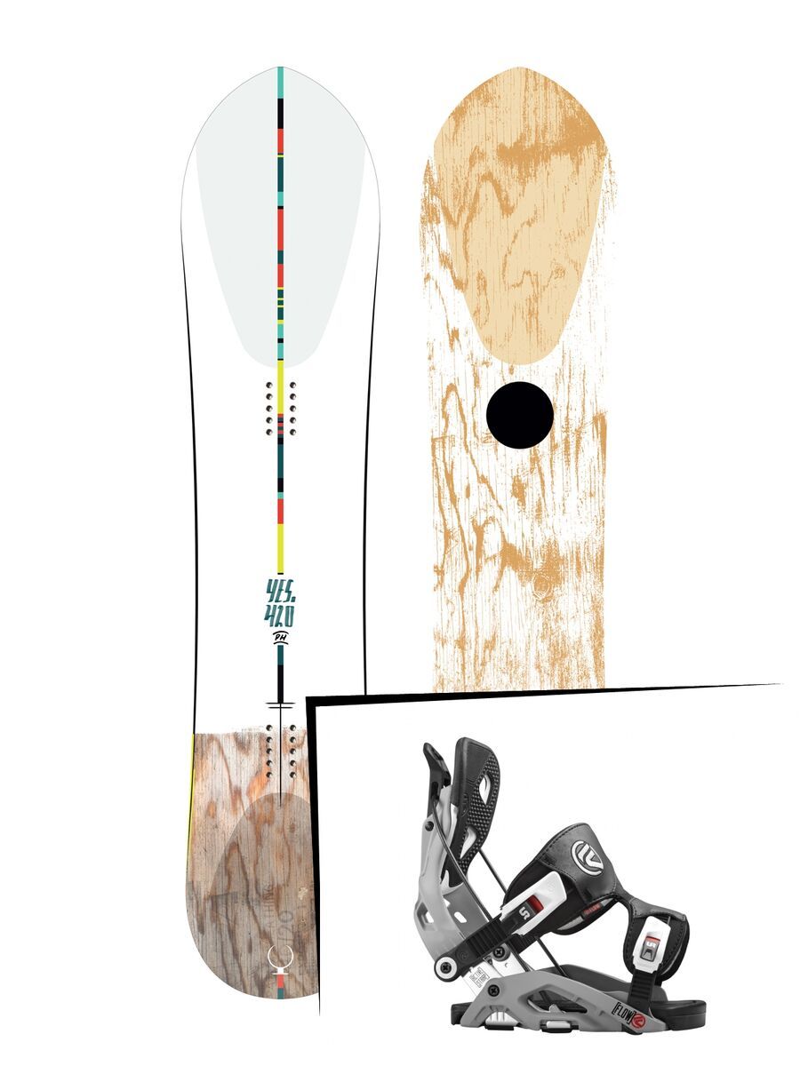 Set: Yes The 420 Powder Hull 2017 + Flow Fuse (1513142S) - Bild 1