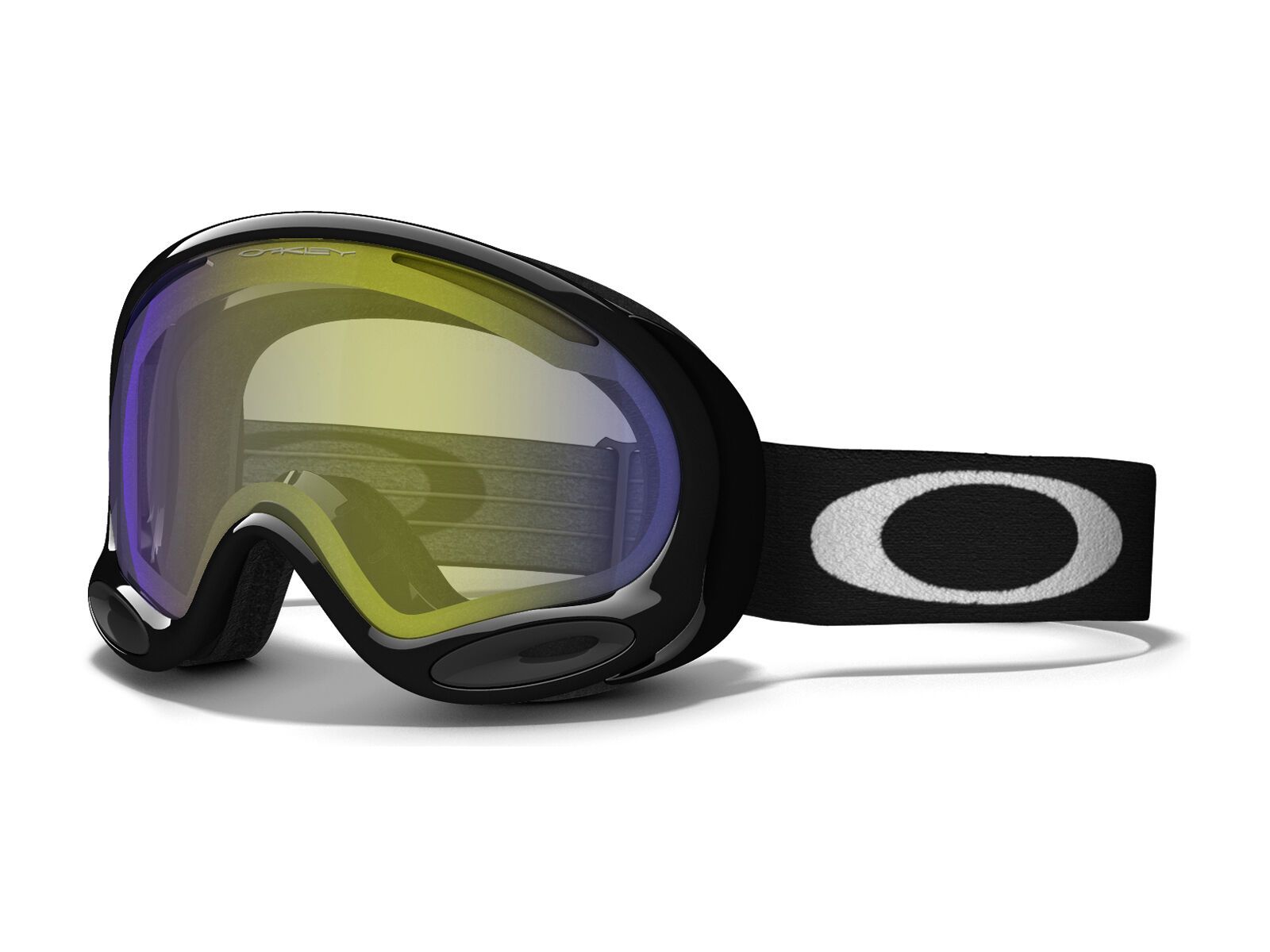 Oakley A Frame 2.0, Jet Black/H.I. Yellow - Bild 1