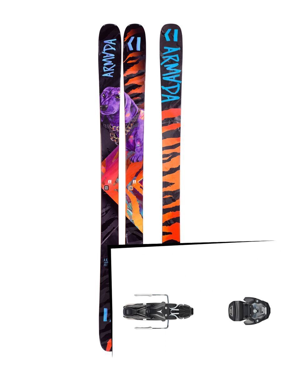Set: Armada Arv 96 2019 + Atomic Warden MNC 11 black/black - Bild 1