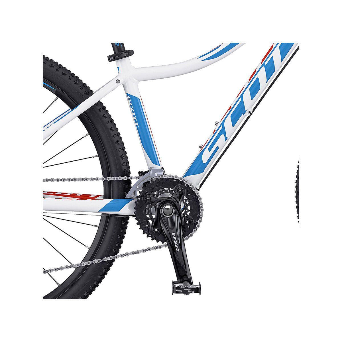 Scott Contessa Scale 700, white/blue/orange - Bild 3