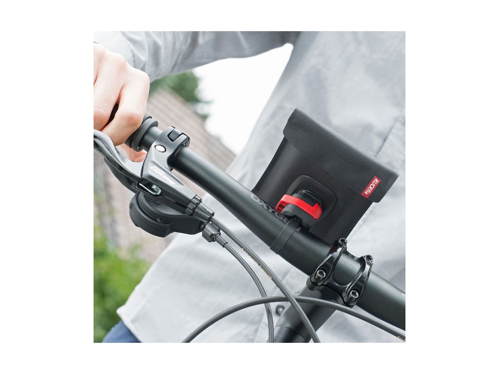 Klickfix PhoneBag Light M inkl. Quad Mini Adapter, schwarz - Bild 10