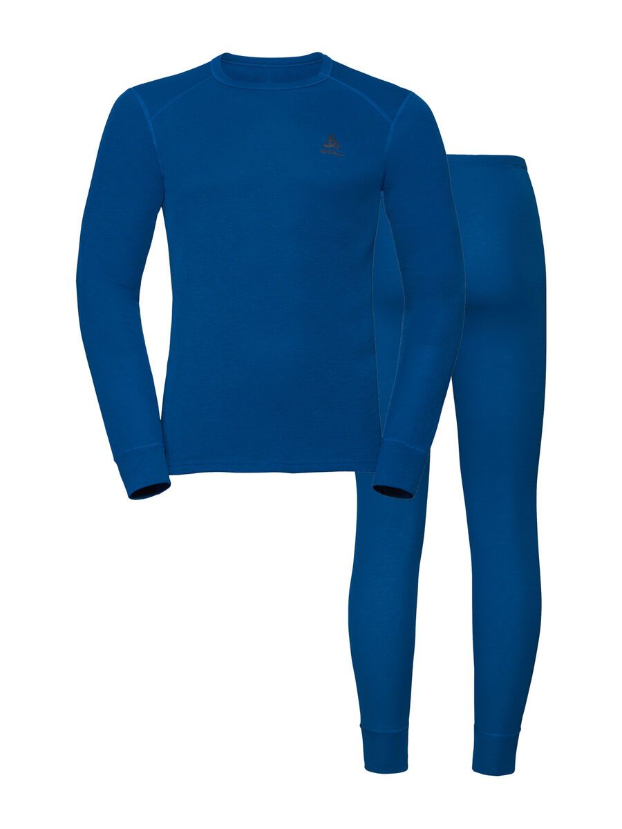 Odlo Set long Active Warm, energy blue - Bild 1