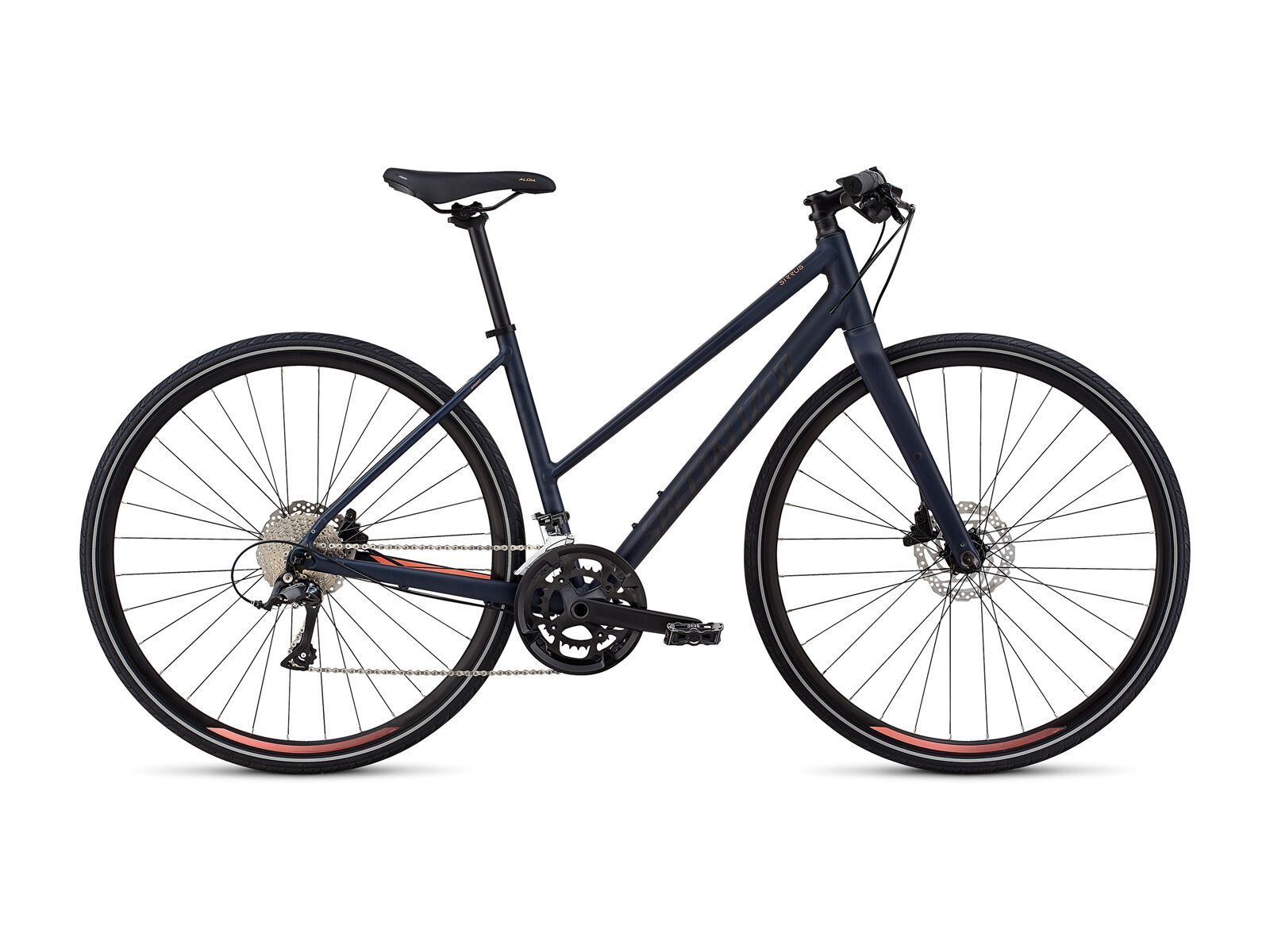 Specialized Women's Sirrus Sport Step-Through, cast blue/acid lava/floral - Bild 1