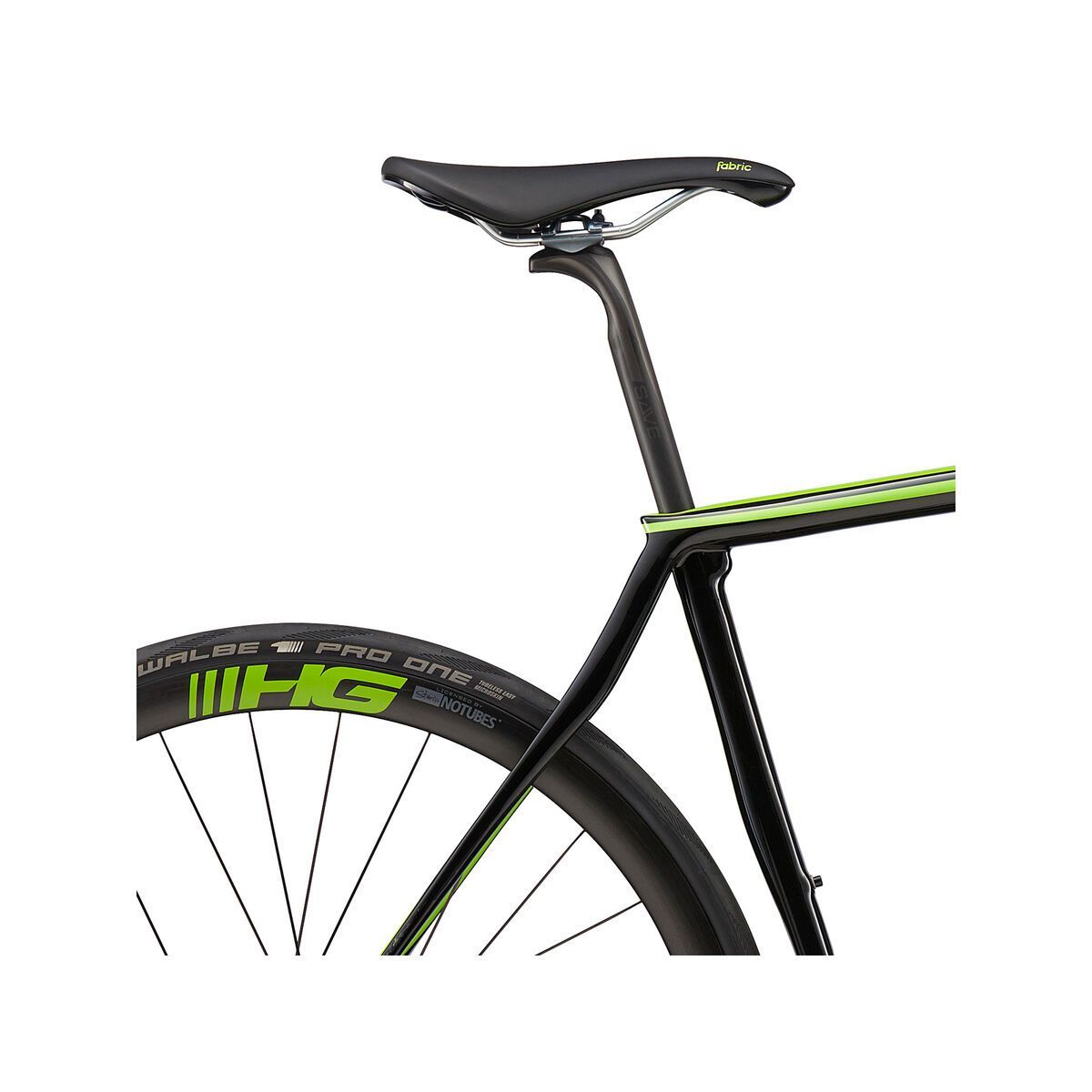 Cannondale Synapse Hi-Mod Team, jet black w/ berzerker green and chrome, gloss - REP - Bild 5