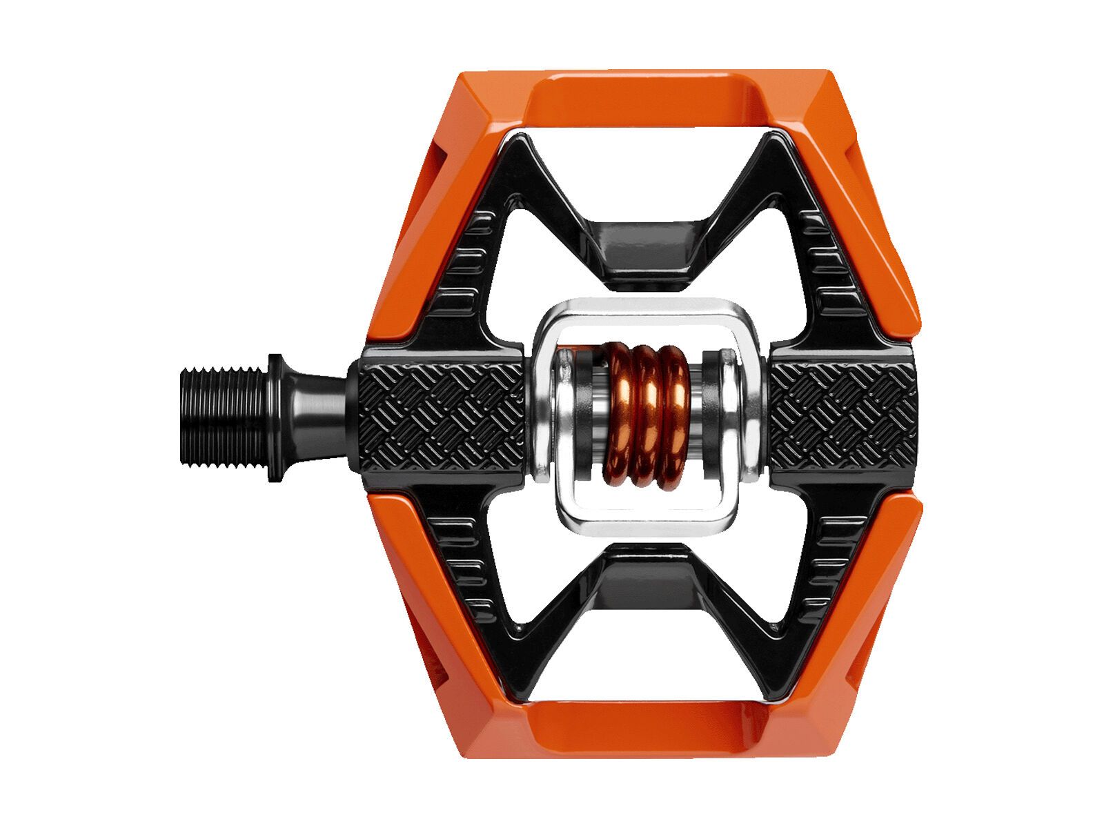 Crankbrothers Double Shot, orange/schwarz - Bild 1