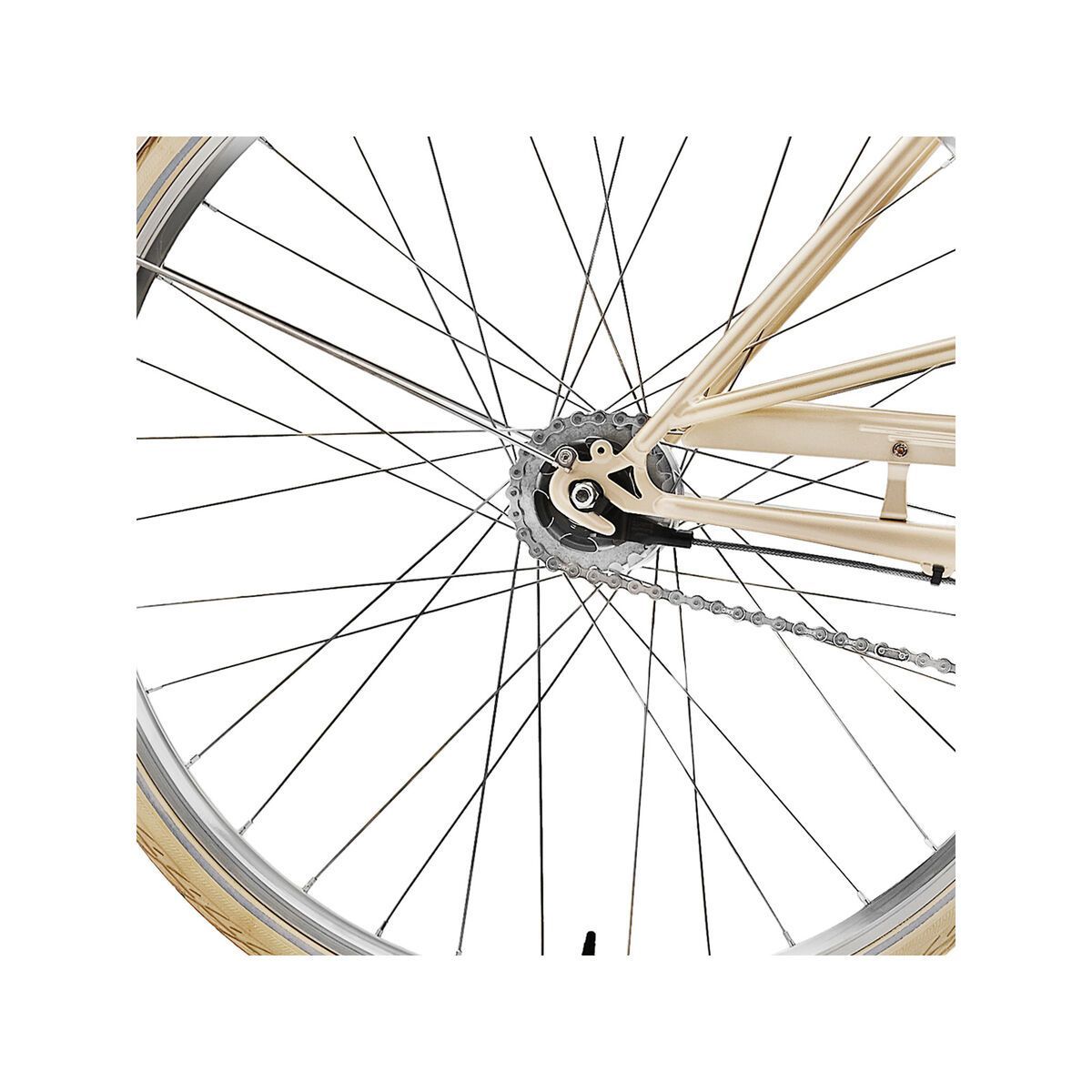 Creme Cycles Caferacer Lady Doppio, champagne - Bild 4