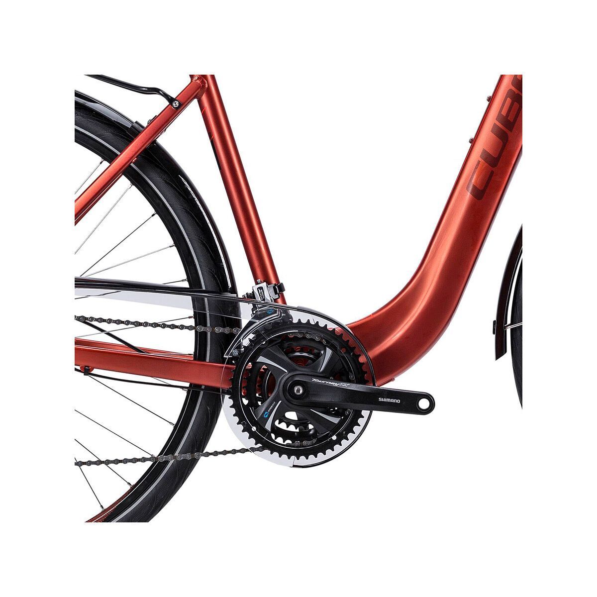 Cube Touring Pro Easy Entry, metallic red black flashred - Bild 3