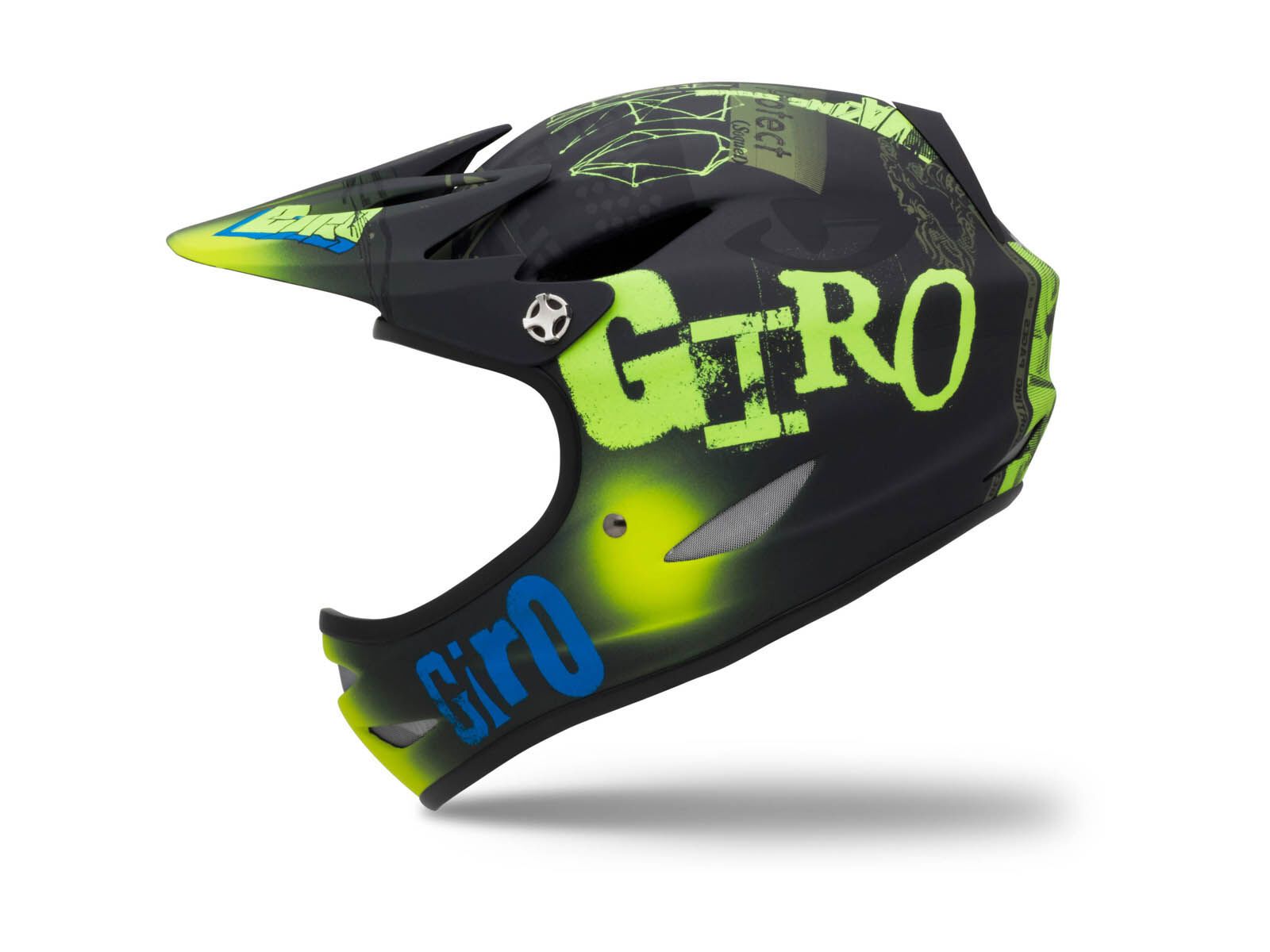 Giro Remedy, matte black/blue MC Hesher - Bild 1