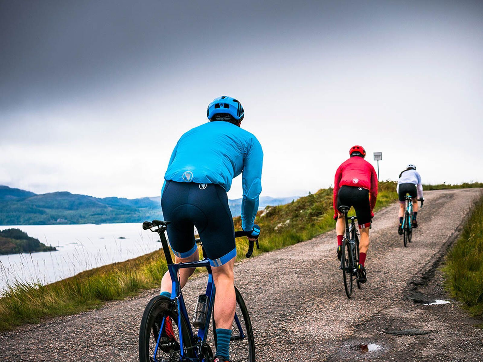 Endura FS260-Pro Bibshort, blau - Bild 8