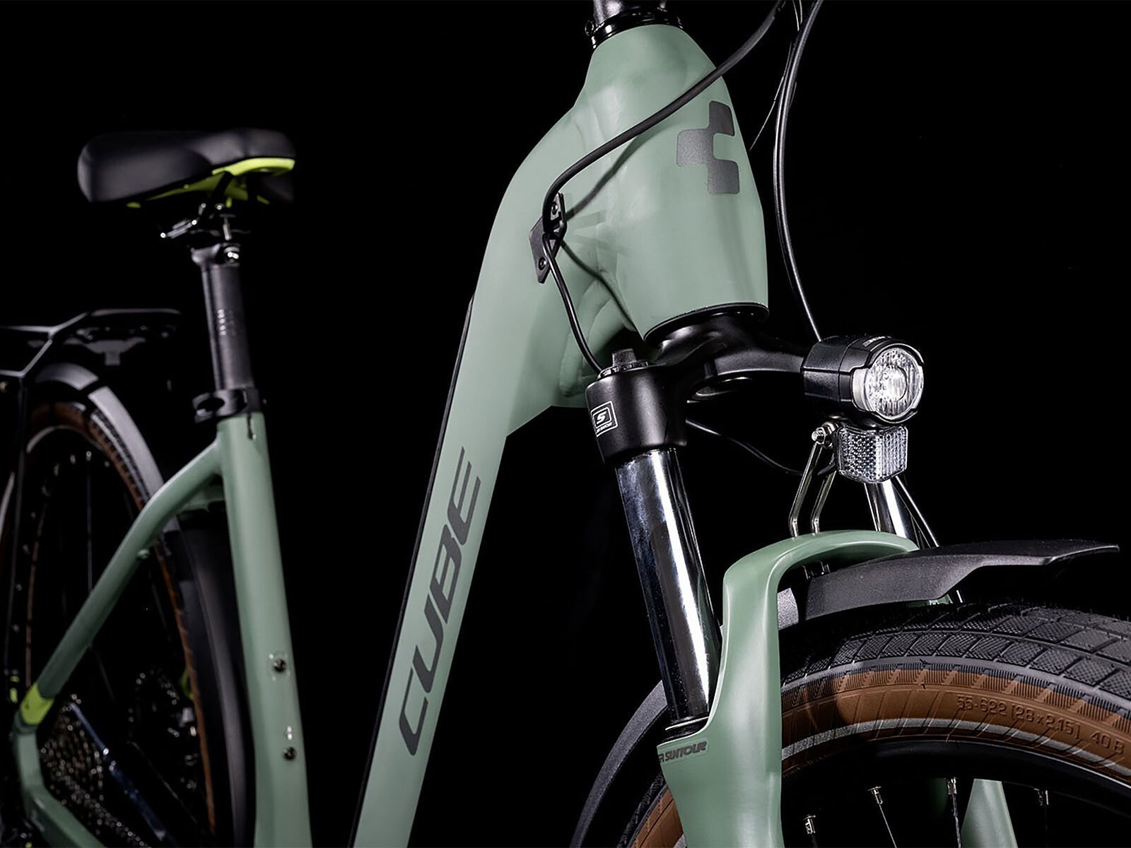 Cube Touring Hybrid One 500 Trapeze, green´n´sharpgreen - Bild 3